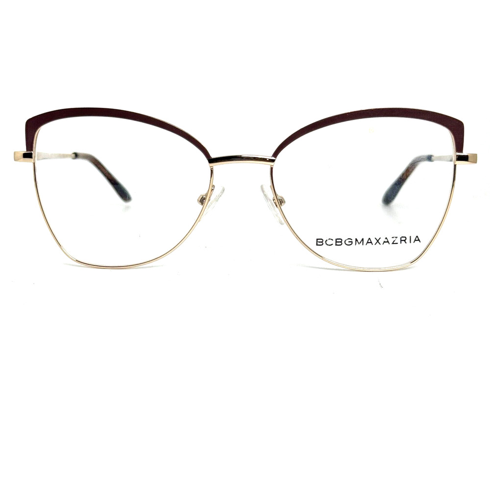 BCBG Linnet Sand gold Red 53-16-135 Eyeglass Frame Gold‎ Red H16504